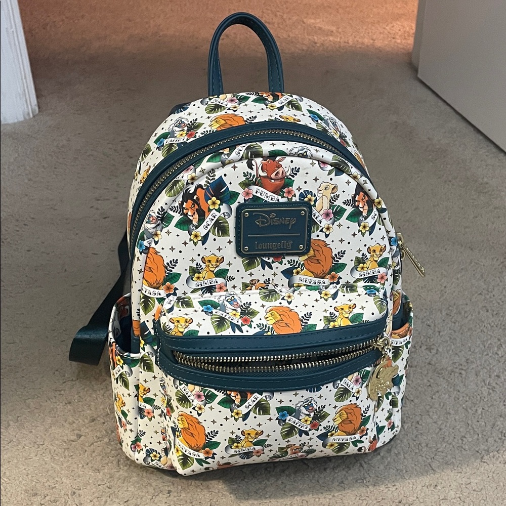 Disney’s The Lion King Backpack with Teal Accents